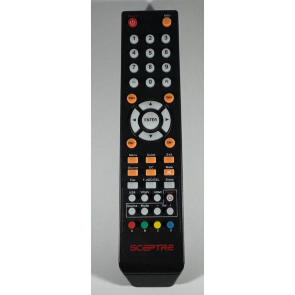 Sceptre Television 8142026670003C TV Remote Control - Genuine OEM -TESTED-WORKS